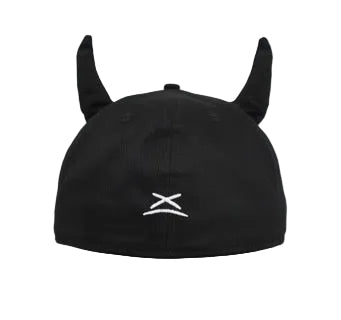 BLACK HORNY HAT - PREORDER