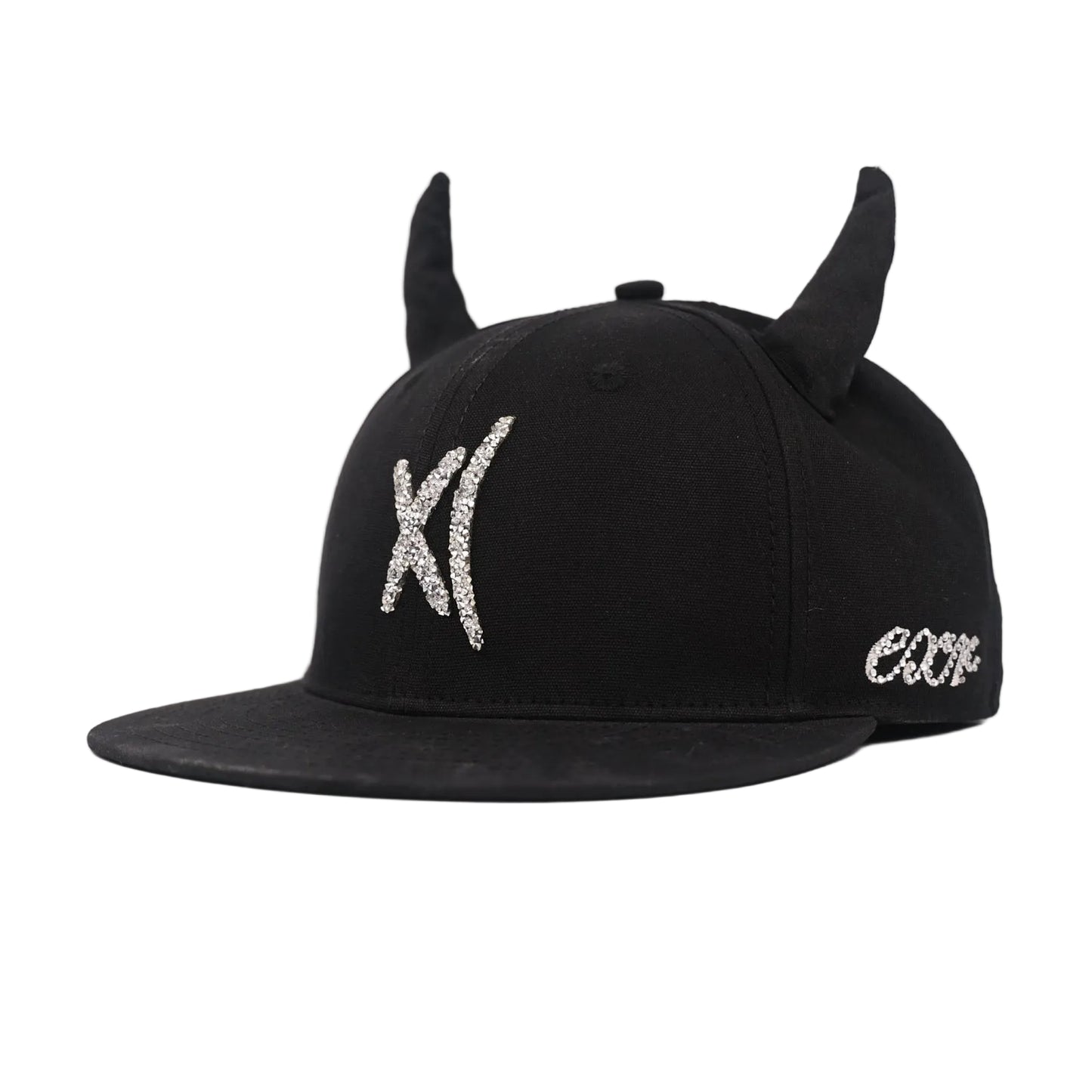 BLACK HORNY HAT - PREORDER